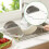 Christmas Tree Sink Strainer Rack with Filter Net White 6