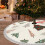 Christmas Tree Skirt 48 Inch Rustic Holiday Decor 8