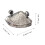 Clear Wall Light with Glacier Pattern Suction Cup Shelf 1 3