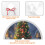 Christmas Tree Skirt 36 Inch Rustic Holiday Decor 6