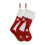 Red Linen Gift Bag with Lights 18 Inch 2 pcs 2