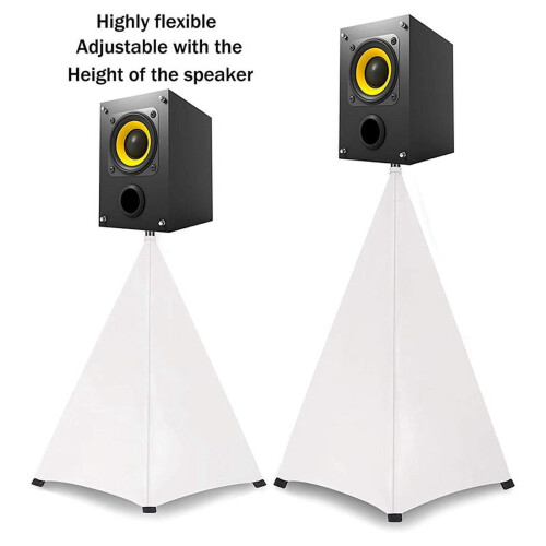 DJ light speaker stand cover stretchable double-sided 2