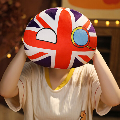 Europe Countryballs Throw Pillow Set 3 pcs 2
