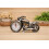 Vintage motorcycle model alarm clock battery powered 2