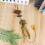 Grinch Christmas wind chime iron craft 2 pcs 4