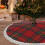 Christmas Tree Skirt Plaid 48 Inch 8