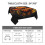 Halloween Pumpkin Tablecloth White Square 7