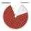 Christmas tree skirt plaid 36 inch 4