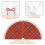 Christmas tree skirt plaid 36 inch 6