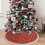 Christmas tree skirt plaid 36 inch 7