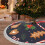Christmas Tree Skirt 36 Inch Rustic Holiday Decor 8