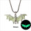 Halloween bat pendant decoration dark glowing home 2