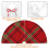 Christmas Tree Skirt Plaid 48 Inch 6