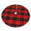 Christmas Tree Skirt Plaid 48 Inch 3