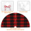 Christmas Tree Skirt Plaid 36 Inch 6