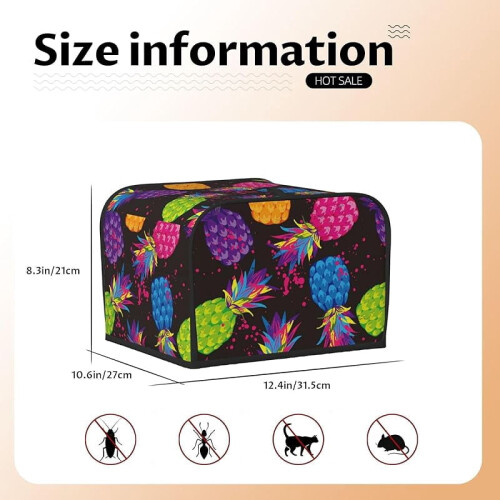 Watermelon Toaster Cover 4-Slice Waterproof Dustproof 2