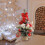 Mini Christmas Tree Desktop Decor with Bow and Balls 4