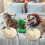 Pumpkin plush pillow autumn decoration 35 cm 5