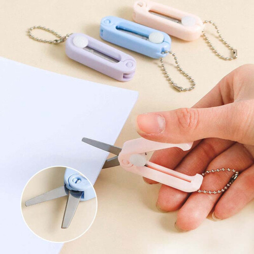 Foldable Mini Scissors Cute Design 1 Pair 2