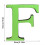 Acrylic Mirror Wall Sticker Set 26 Letters 3
