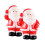 Santa Snowman Micro Snow Display Resin Craft 2PCS 2