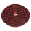 Christmas Tree Skirt Red Plaid 30 Inch 2