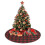 Christmas Tree Skirt Red Plaid 30 Inch 4
