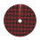 Christmas Tree Skirt Red Plaid 30 Inch 7