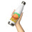 Burger Lover Stainless Steel Water Bottle White 5