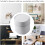 Mini desktop can with lid for home kitchen desk 3
