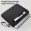Jacenvly Halloween laptop bag 14.1-15.4 inch double-layer 5