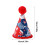 Pet Flag Hat with Sequin Bow Tie and Triangle Scarf 2
