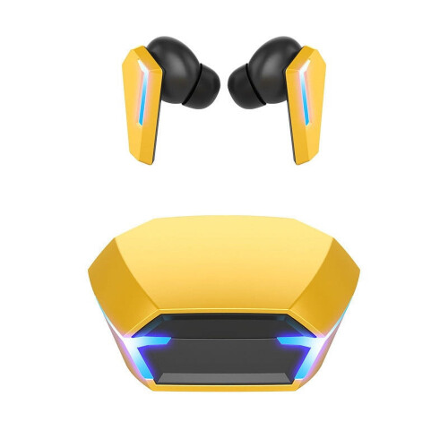 Wireless Earbuds with Noise Cancelling Mic and LED Charging 1