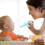 Airplane Spoon Clear Plastic 6.89x4.13x0.984 In 5