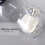 Cereal Dispenser Countertop Airtight Rotating 2-Compartment 5