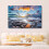 Sunset Beach Canvas Poster 12x18 inch 8
