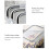 Transparent plastic storage tank with lid 1 piece 5