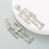 Halloween skeleton earrings gothic style with rhinestones 4