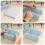 Folding Storage Basket for Office and Dormitory 2PCS 3