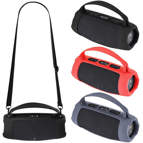 Silicone Case for JBL Charge 5 with Shoulder Strap 1
