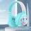 Jacenvly Wireless Gaming Headset Noise Cancelling Bluetooth 2