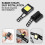 Jacenvly Mini USB Rechargeable Outdoor Light 1 Pack 7