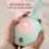 Bear-Shaped Electric Hand Warmer Explosion-Proof 1 Pack 6