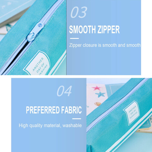 Pencil Case Student Storage Bag 1 Pack 2