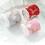 White velvet edge webbing ribbon for gift boxes 2 3