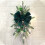 Christmas candy cane wreath artificial stairway decoration 3