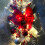 Christmas candy cane wreath artificial stairway decoration 4