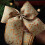Christmas red fruit webbing ribbon 25mm x 3m 3