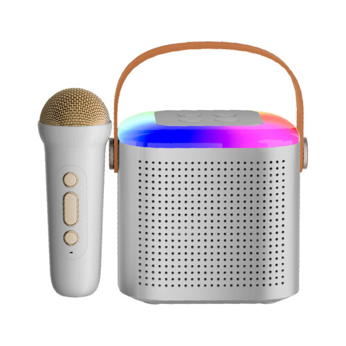 Jacenvly handheld portable microphone wireless karaoke set 1