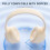 Jacenvly Bluetooth headphones wireless wired noise reducing 5